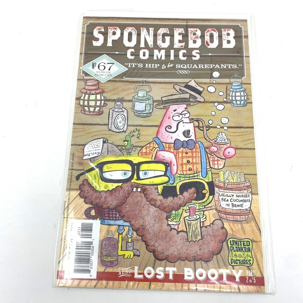 Spongebob Comics it's hip to be SquarePants 2017 Issue #67 United Plankton Comic